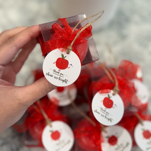 Apple shape candles ( set of 4 ) - Picture 6 of 6